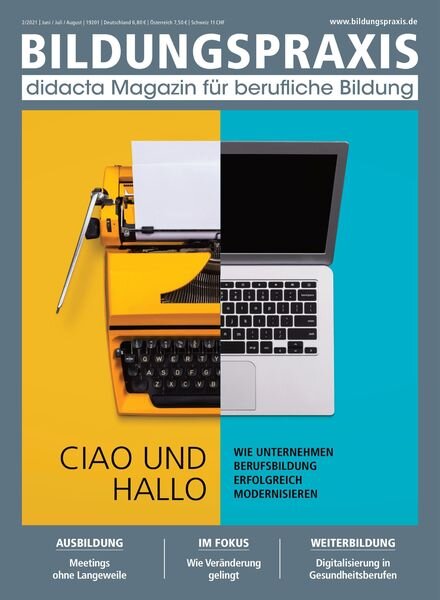 Bildungspraxis – Juni 2021 Cover