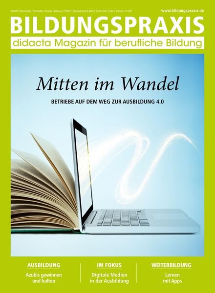 Bildungspraxis – November 2019 Cover
