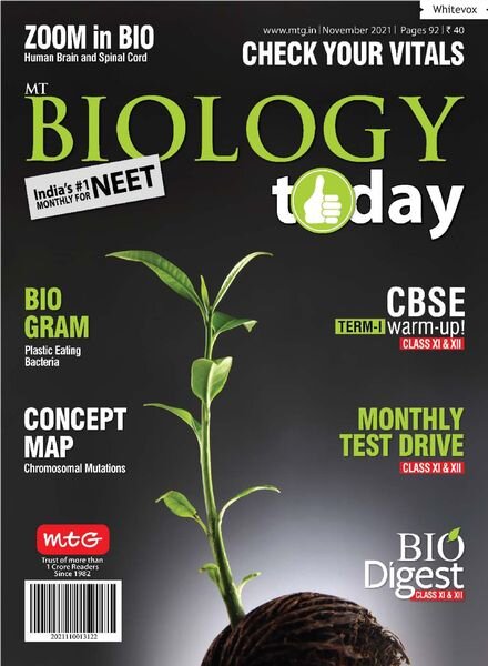 Biology Today – November 2021 Cover