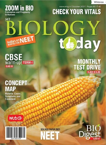 Biology Today – October 2021 Cover