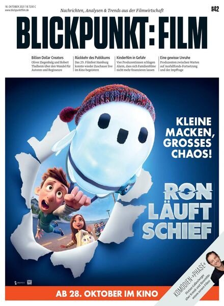 BlickpunktFilm – 18 Oktober 2021 Cover