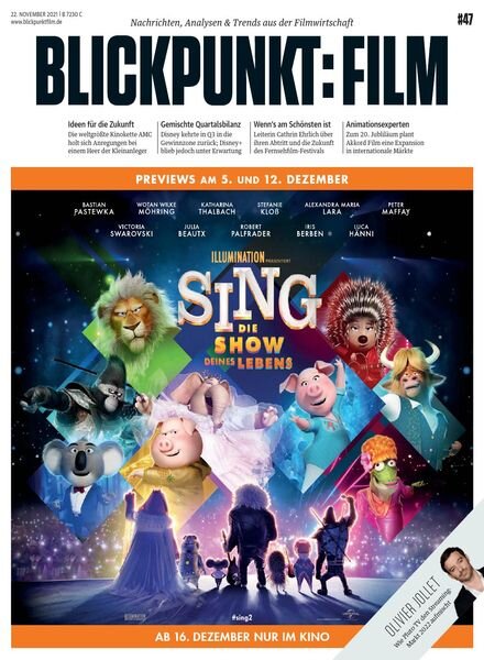 BlickpunktFilm – 22 November 2021 Cover