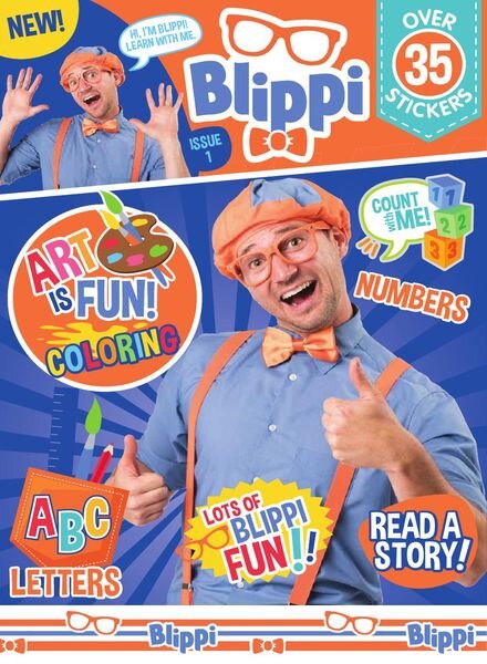 Blippi Magazine – Issue 1 – 15 March 2021 Cover