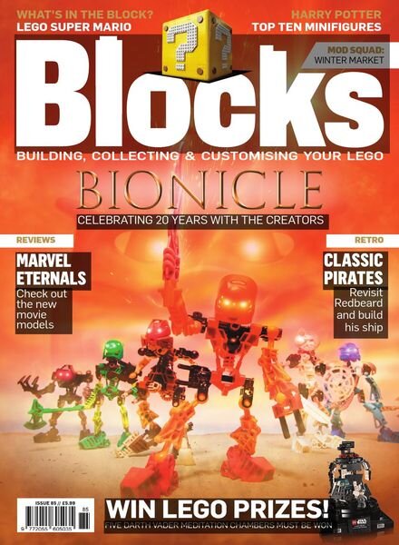 Blocks Magazine – Issue 85 – November 2021 Cover