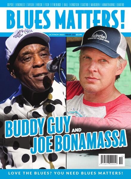 Blues Matters! – Issue 122 – October-November 2021 Cover