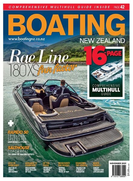 Boating New Zealand – November 2021 Cover