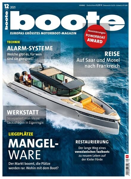 Boote – Dezember 2021 Cover