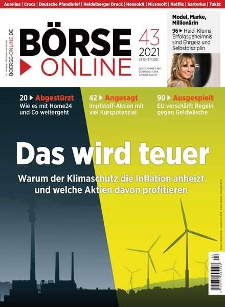 BOrse Online – 28 Oktober 2021 Cover
