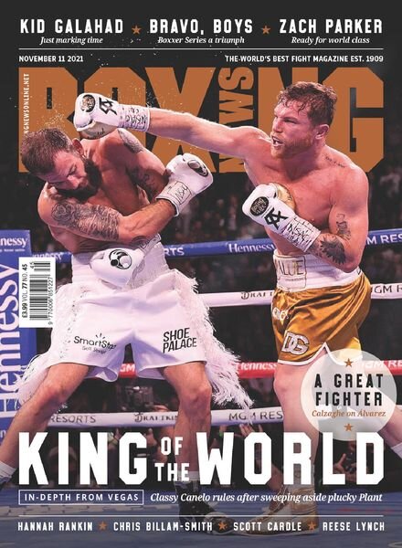 Boxing News – November 11, 2021 Cover