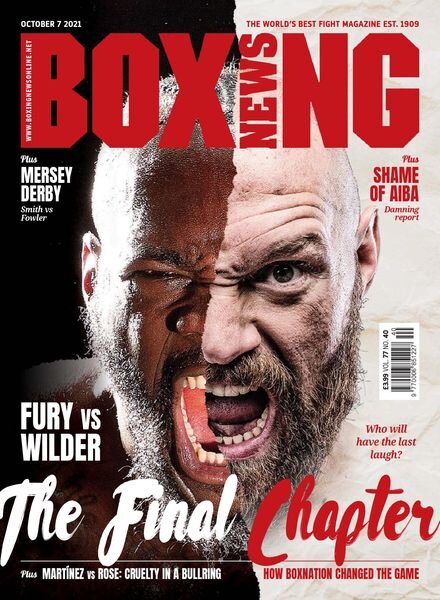 Boxing News – October 07, 2021 Cover