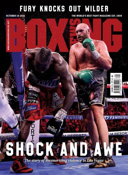 Boxing News – October 14, 2021 Cover