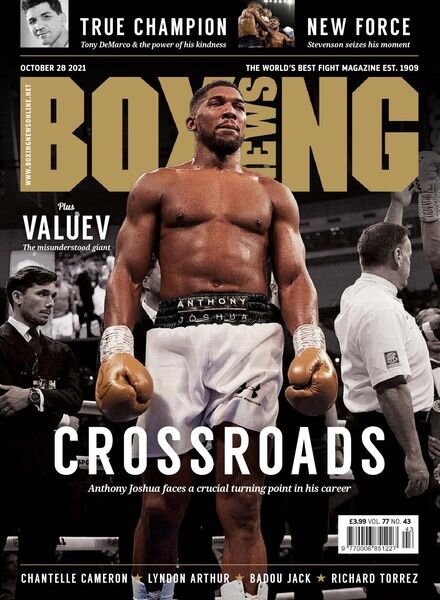 Boxing News – October 28, 2021 Cover