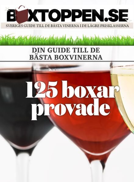 Boxtoppense – 21 juli 2019 Cover