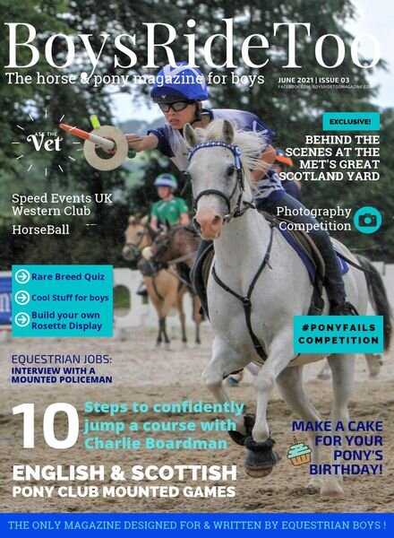 Boys Ride Too – June 2021 Cover