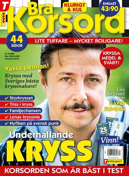 Bra Korsord – 11 november 2021 Cover