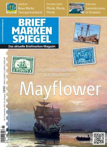 Briefmarken Spiegel – November 2021 Cover