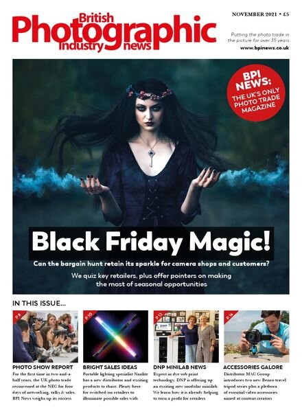 British Photographic Industry News – November 2021 Cover