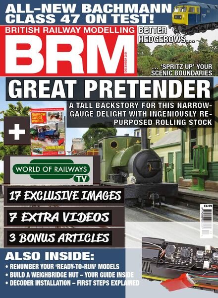 British Railway Modelling – December 2021 Cover