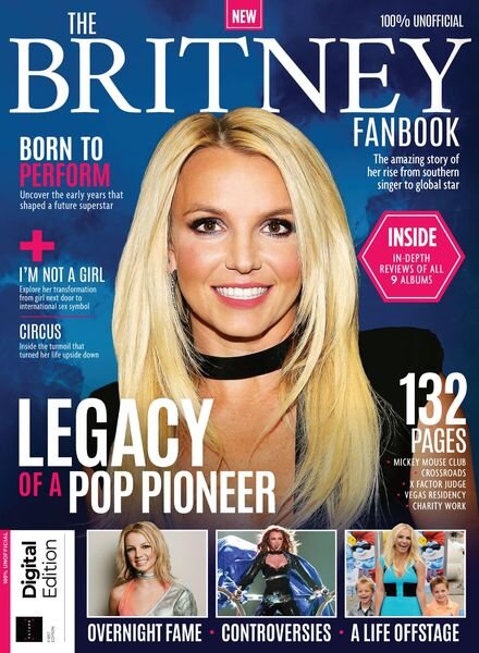 Britney Spears Fanbook – 08 November 2021 Cover