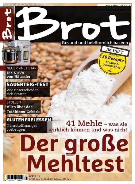 Brot – November 2021 Cover