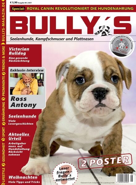 Bully’s Das Magazin – Oktober 2021 Cover
