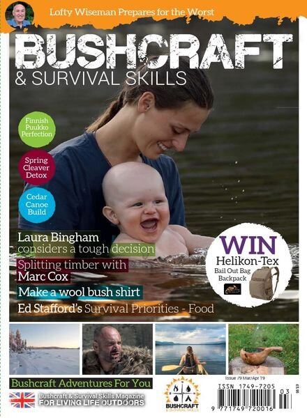 Bushcraft & Survival Skills – Issue 79 – March-April 2019 Cover