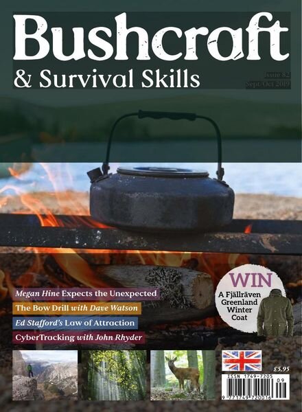 Bushcraft & Survival Skills – Issue 82 – September-October 2019 Cover