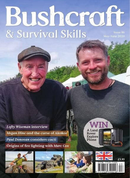 Bushcraft & Survival Skills – Issue 86 – May-June 2020 Cover