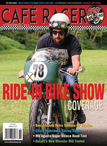 Cafe Racer – October-November 2021 Cover