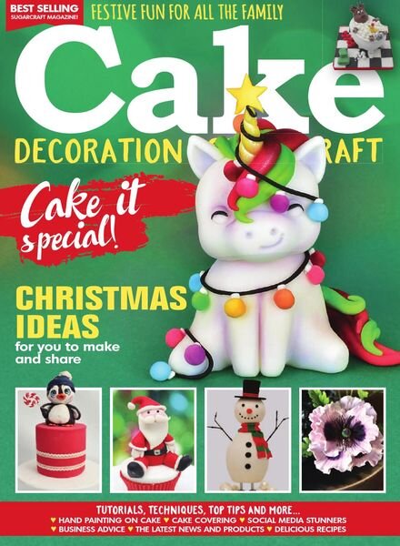 Cake Decoration & Sugarcraft – November 2021 Cover