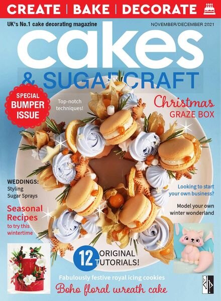Cakes & Sugarcraft – November-December 2021 Cover