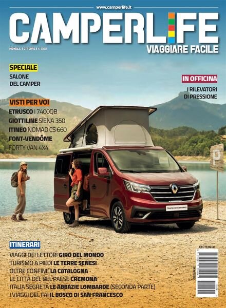 Camper Life – Ottobre 2021 Cover