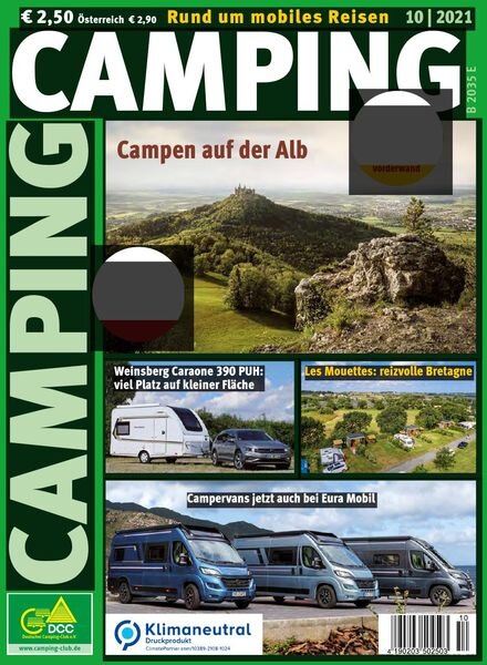 Camping Germany – Oktober 2021 Cover