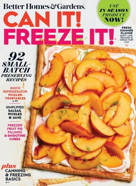 Can It! Freeze It! – June 2019 Cover