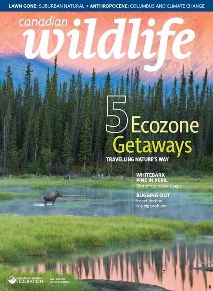 Canadian Wildlife – May-June 2019 Cover