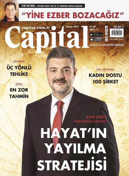 Capital – 01 Kasim 2021 Cover