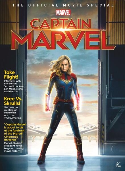 Captain Marvel – The Official Movie Special – March 2019 Cover