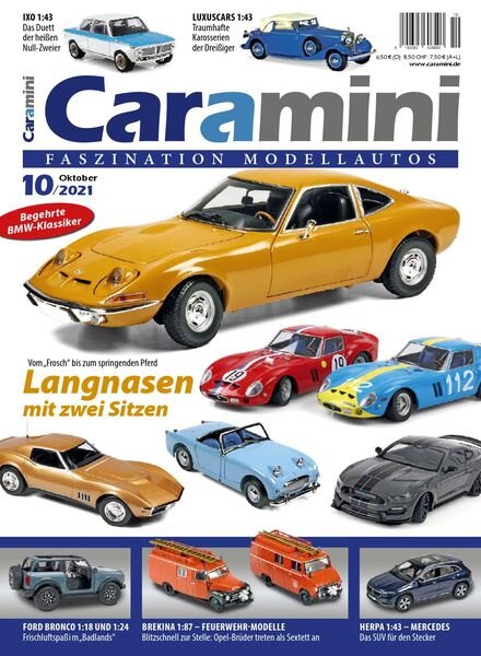 Caramini – Oktober 2021 Cover