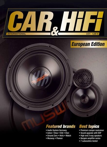 CAR&HIFI International – 09 November 2021 Cover