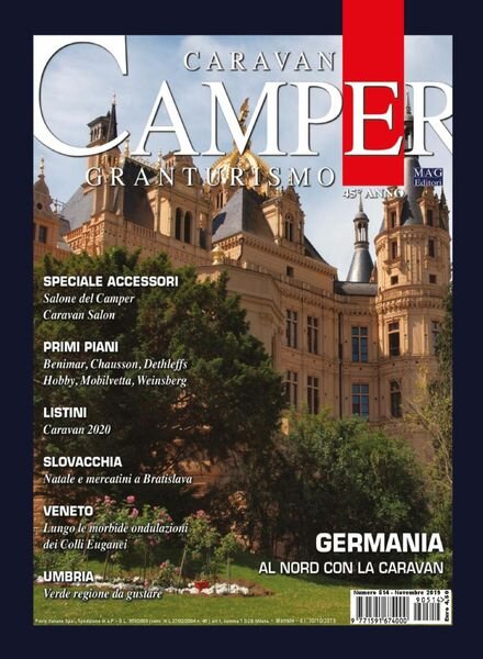 Caravan e Camper Granturismo – N 514 – Novembre 2019 Cover