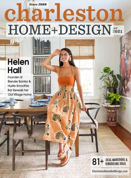 Charleston Home + Design – Fall 2021 Cover