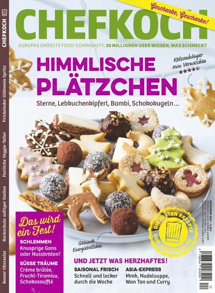 Chefkoch – November 2021 Cover