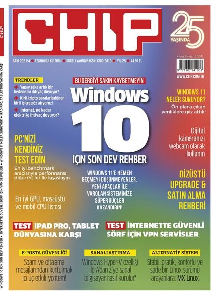 CHIP – 27 Ekim 2021 Cover