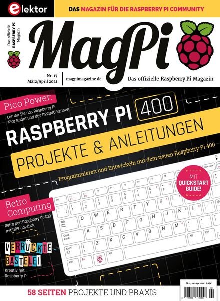 Chip MagPi – April 2021 Cover