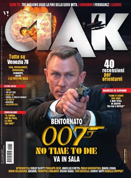 Ciak – Ottobre 2021 Cover
