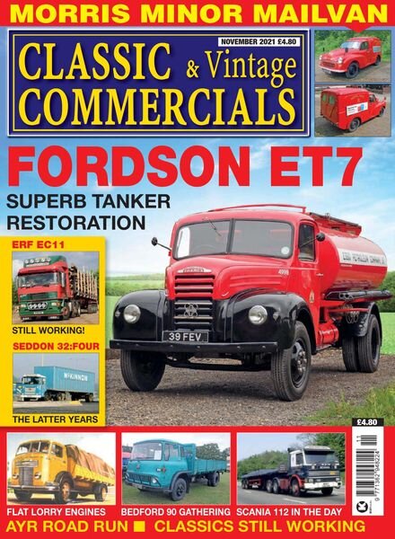 Classic & Vintage Commercials – November 2021 Cover