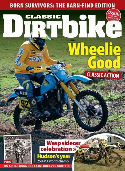 Classic Dirt Bike – December 2021 Cover