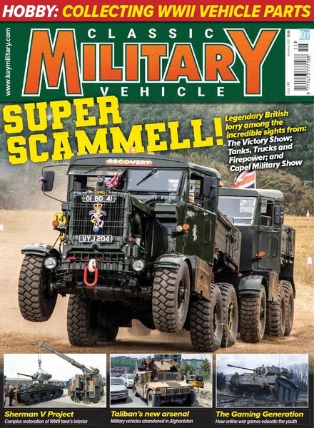 Classic Military Vehicle – November 2021 Cover