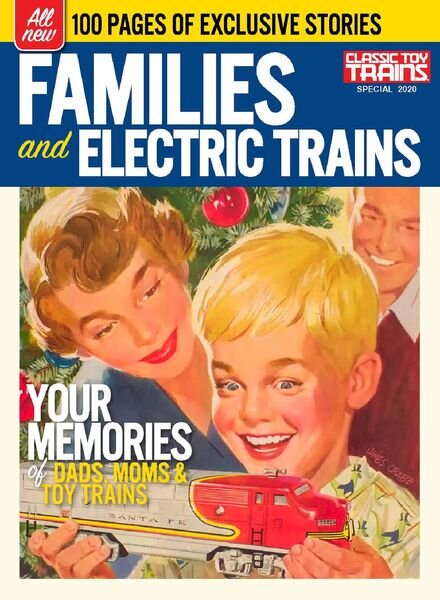 Classic Toy Trains – Families and Electric Trains – October 2020 Cover