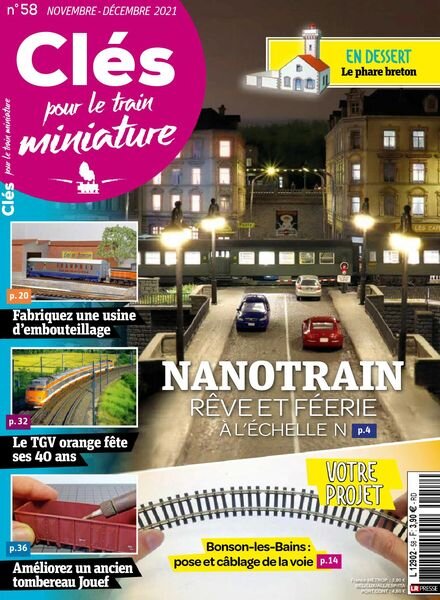 Cles pour le train miniature – novembre-decembre 2021 Cover